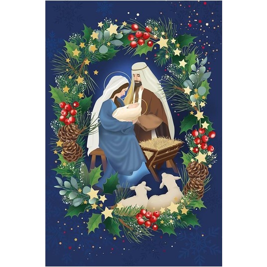 Karnet Boże Narodzenie Jesus of Nazareth 3442 A'6 -zdjęcie numer 1