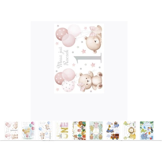 KARNET LUX EDITION 127X180 URODZINY ROCZEK 798 -zdjęcie numer 1