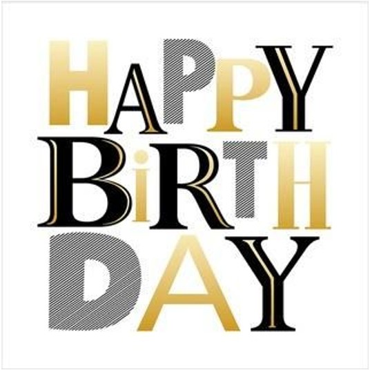 KARNET Monochrome Birthday 9222 -zdjęcie numer 1