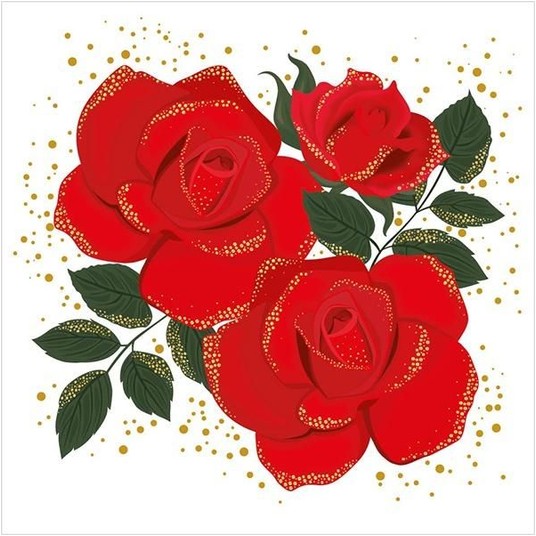 KARNET Pop-Up Roses 0885 -zdjęcie numer 1