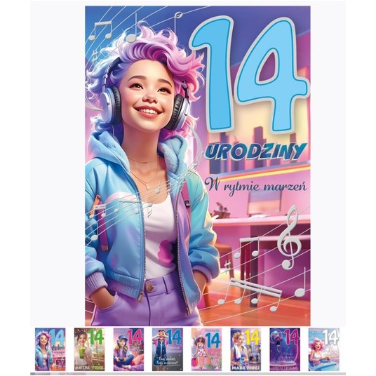 KARNET Z CYFRAMI 117X167 MŁODZIEŻ ZEST835 14-17LAT -zdjęcie numer 1