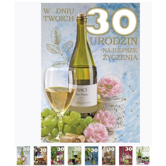 KARNET Z CYFRAMI EXCLUSIVE ZEST. 750 30LAT -zdjęcie numer 1