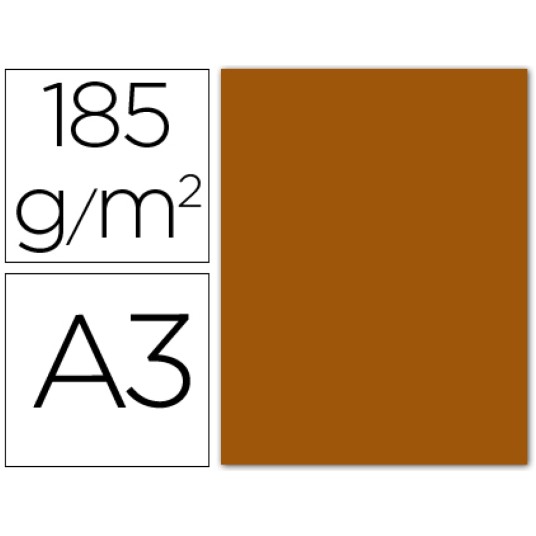 KARTON IRIS 185G A3 34 CZEKOLADOWY (50) 3094 -zdjęcie numer 1