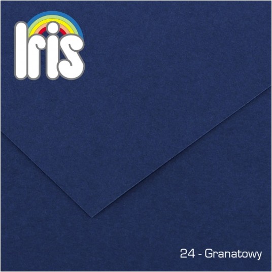 KARTON IRIS B1 70X100 240G 24 GRANAT (25) 5197 -zdjęcie numer 1