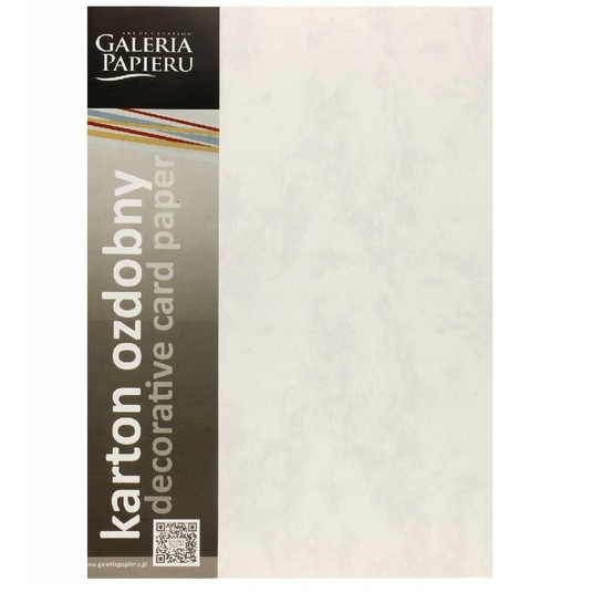 KARTON OZDOBNY MARMUR KREMOWY 220G/M2 (20) 1784 -zdjęcie numer 1