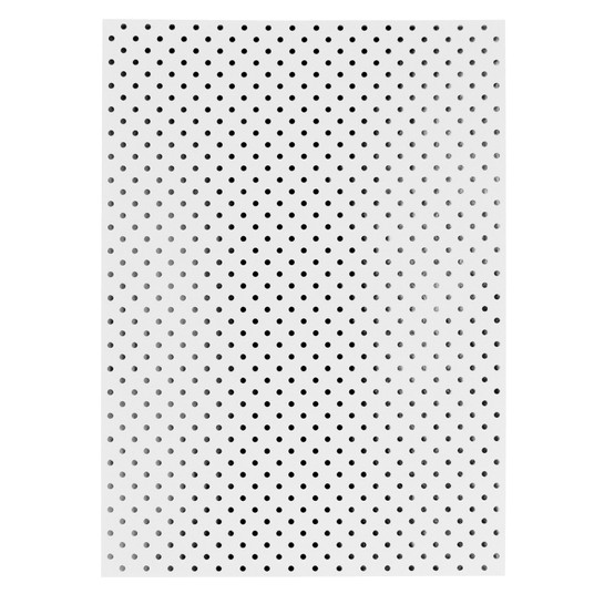 KARTON OZDOBNY METAL. KROPKI SREBRNY 190G (10) -zdjęcie numer 1
