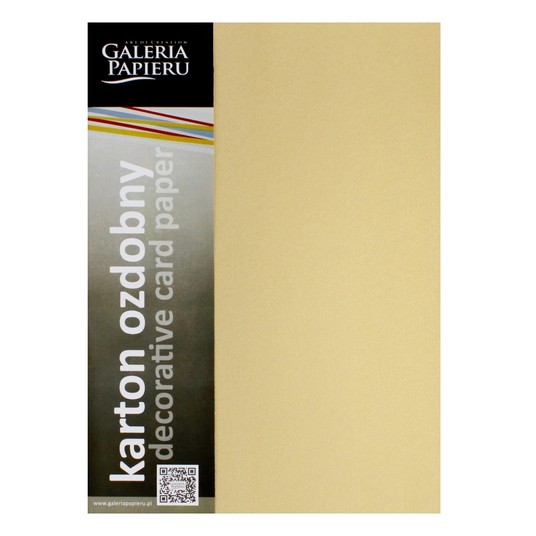 KARTON OZDOBNY MILLENIUM ZŁOTY 180G/M2 (20) 1732 -zdjęcie numer 1