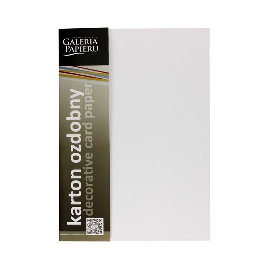 KARTON OZDOBNY NATTE BIAŁY 250G/M2 (20) 9935 -zdjęcie numer 1
