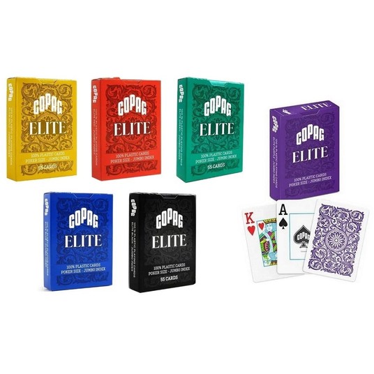 KARTY DO GRY POKER COPAG MIX 6 KOLORÓW 6981 -zdjęcie numer 1