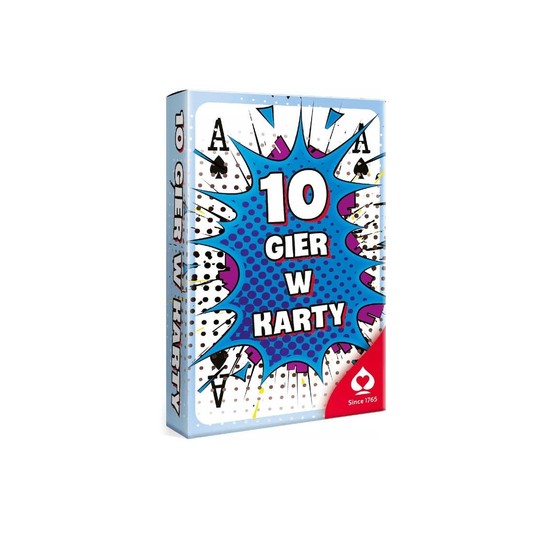 KARTY DO GRY ZESTAW 10 GIER 10005175 -zdjęcie numer 1