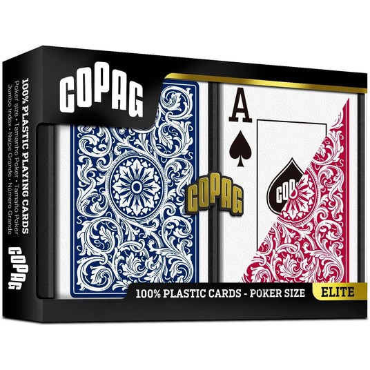 KARTY DO POKERA COPAG ELITE JUMBO FACE SET 6005 -zdjęcie numer 1