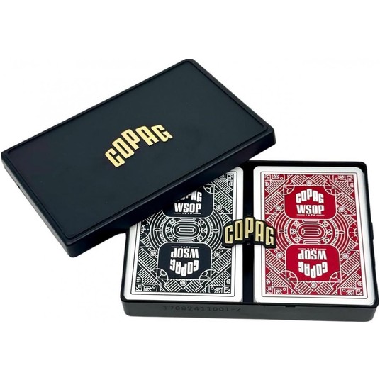KARTY DO POKERA COPAG WSOP BLACK/RED 5974 -zdjęcie numer 1