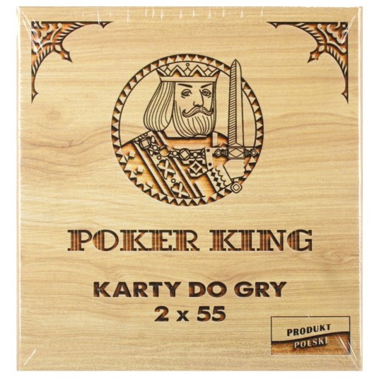 KARTY POKER KING 2x55 -zdjęcie numer 1