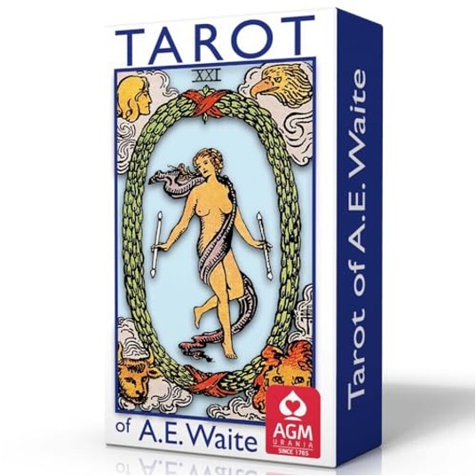KARTY TAROT RIDER WAITE POCKET BLUE 4705 -zdjęcie numer 1