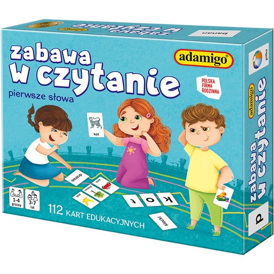 KARTY - ZABAWA W CZYTANIE 7523 -zdjęcie numer 1