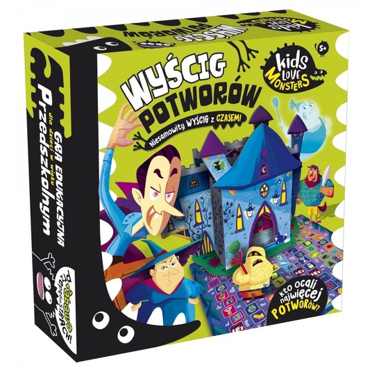 KIDS LOVE MONSTERS WYŚCIGI POTWORÓW 3039 -zdjęcie numer 1