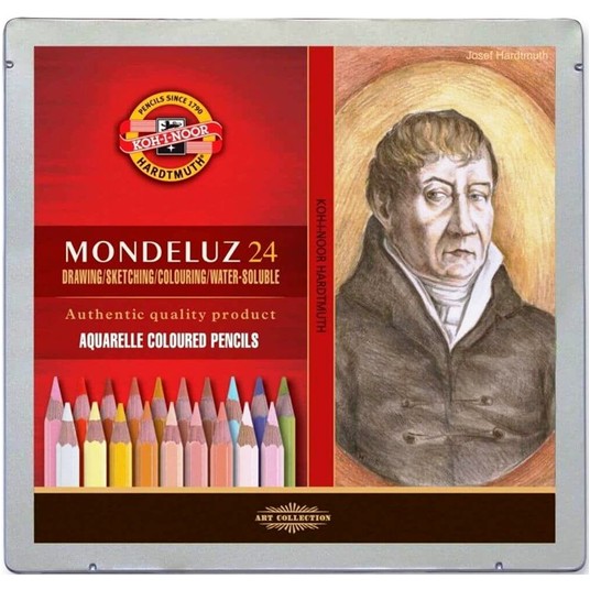 KIN KREDKI MONDELUZ 3724 24 KOL "PORTRET" 9045 -zdjęcie numer 1