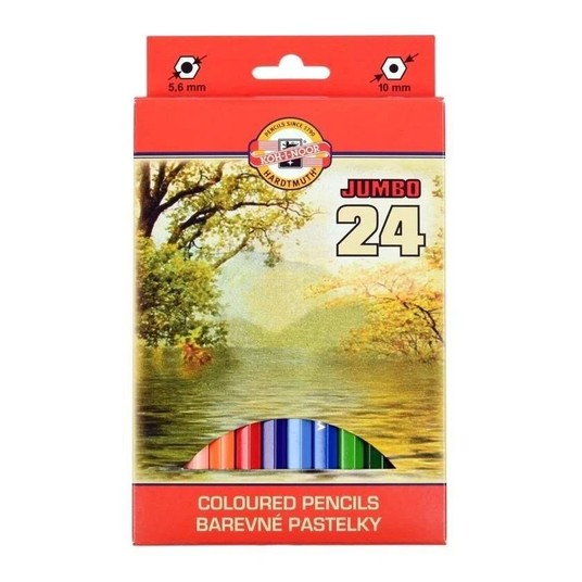 KIN KREDKI OMEGA JUMBO 3384/1 24 KOLORY 4385 -zdjęcie numer 1