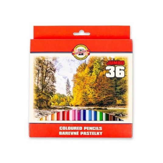 KIN KREDKI OMEGA JUMBO 3385 36 KOLORÓW 7454 -zdjęcie numer 1