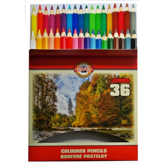 KIN KREDKI OMEGA JUMBO 3385 36 KOLORÓW 7454 -zdjęcie numer 2