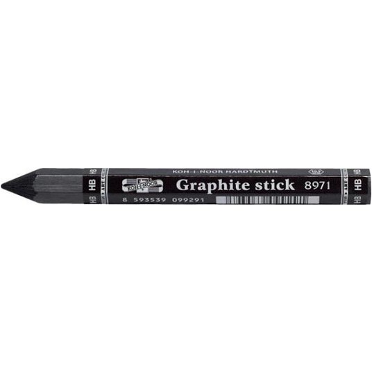 KIN OŁÓWEK BEZDRZEWNY 8971 HB GRUBY - 120 MM -zdjęcie numer 1