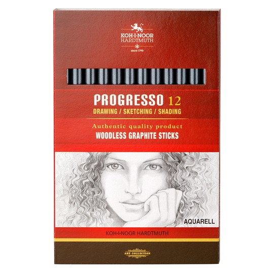 KIN OŁÓWEK GRAFITOWY 8912 4B AQUARELL -zdjęcie numer 1