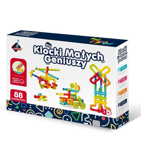 KLOCKI MAŁYCH GENIUSZY ZŁĄCZKI 88 EL. 7903 -zdjęcie numer 1