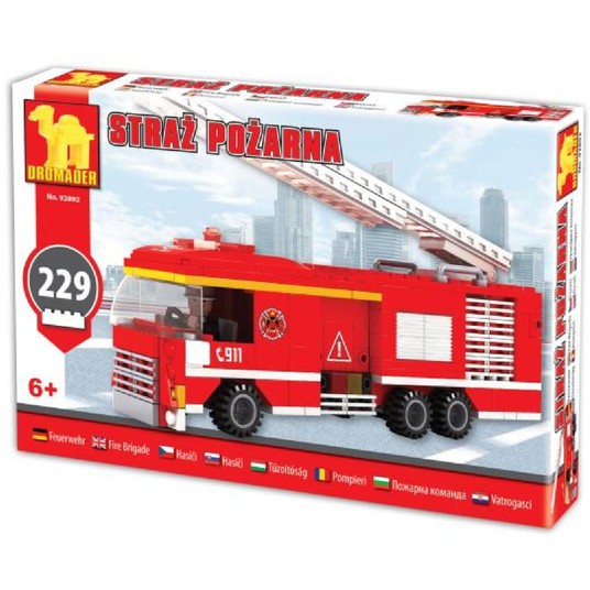 KLOCKI STRAŻ POŻARNA 8928 -zdjęcie numer 1