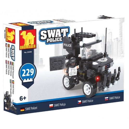 KLOCKI SWAT POLICE-SAMOCHÓD 229 EL. 5064 -zdjęcie numer 1