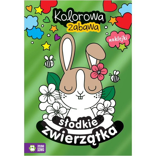 Kolorowa zabawa. Słodkie zwierzątka 9788382990256 -zdjęcie numer 1