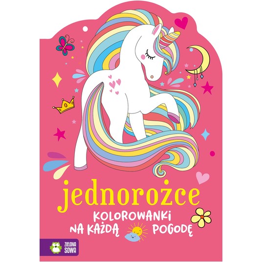Kolorowanki na każdą pogodą w2. Jednorożce 8838 -zdjęcie numer 1