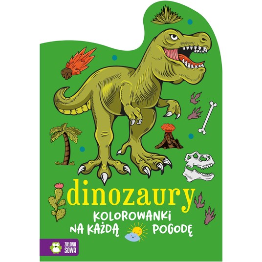 Kolorowanki na każdą pogodę w2. Dinozaury 8382 -zdjęcie numer 1