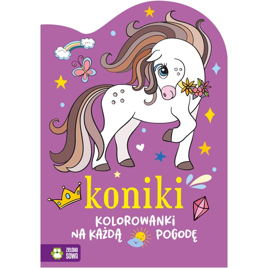 Kolorowanki na każdą pogodę w2. Koniki 2407 -zdjęcie numer 1