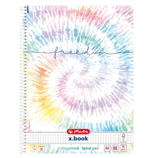 KOŁOZESZYT A4/80K KR NEW BATIK FREEDOM 400173296 -zdjęcie numer 1