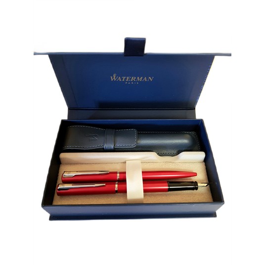KOMPLET WATERMAN ALLURE FP+BP CZERWONY CT -zdjęcie numer 1
