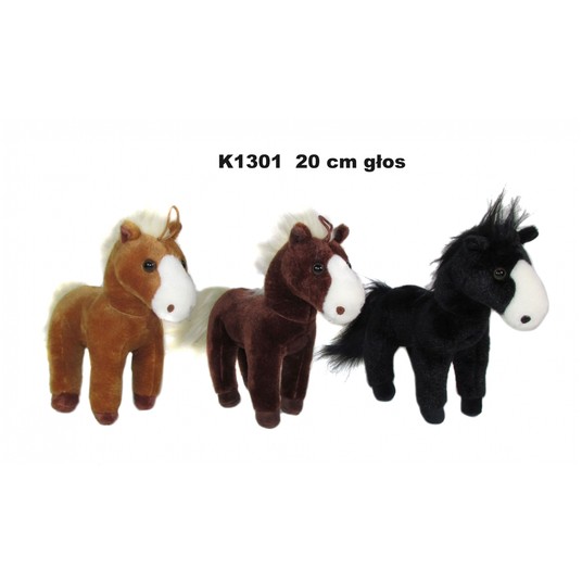 KOŃ 3 KOL Z GŁOSEM 20 CM 169471 -zdjęcie numer 1