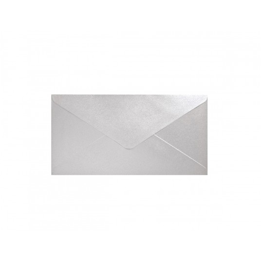 KOPERTA 80MMX160MM PEARL JASNOSREBRNY 150G/M2 (10) -zdjęcie numer 1