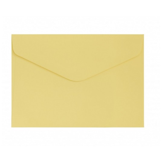 KOPERTA C6 GŁADKI ŻÓŁTY SATYNA 130G (10) 6004 -zdjęcie numer 1