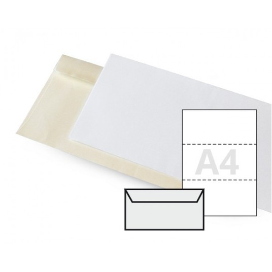 KOPERTA DL MILLENIUM BIAŁY P. 120G/M2 (10) 2554 -zdjęcie numer 1