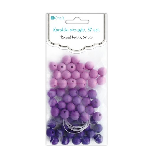 KORALIKI OKRĄGŁE 57 SZT. - BERRY 7659 -zdjęcie numer 1