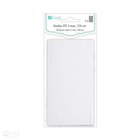 KOSTKA 3D 3 MM 728 SZT. 9509 A'10 -zdjęcie numer 1