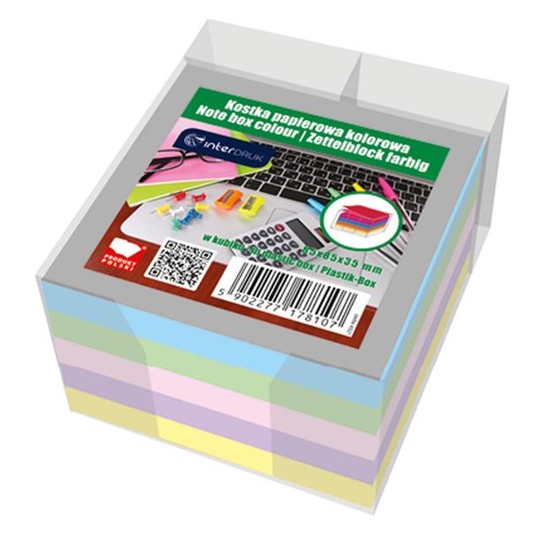 KOSTKA PAPIER KOLOR 85X85X35 W KUBIKU 8107 -zdjęcie numer 1
