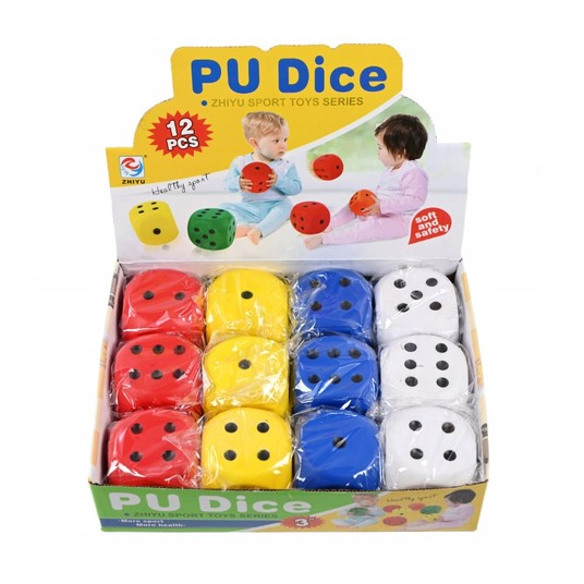KOSTKA PIANKOWA 6CM ZA SZT GNIOTEK 2961 -zdjęcie numer 1