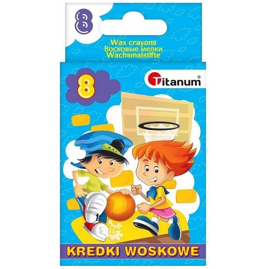 KREDKI CRAYONS 8KOL 2108D 4052 -zdjęcie numer 1