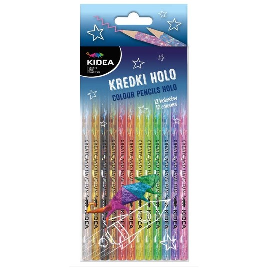 KREDKI HOLO 12KOL KIDEA 6554 -zdjęcie numer 1