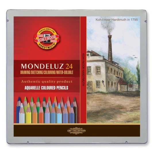 KREDKI MONDELUZ 3724 24 KOL."KRAJOBRAZ"OP.MET 9069 -zdjęcie numer 1