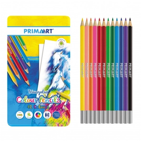 KREDKI OLO 12KOL/180 TROJ PRIMART PUD MET12 -zdjęcie numer 1