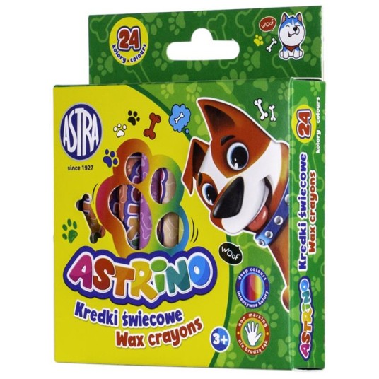 KREDKI ŚWIECOWE ASTRINO 24 KOL 8MM 8358 -zdjęcie numer 1