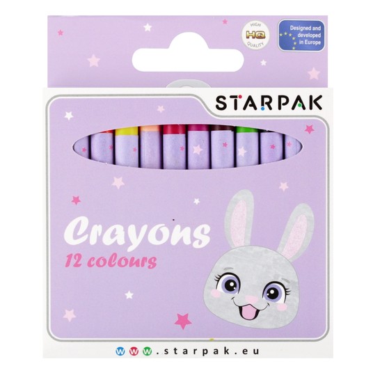 KREDKI WOSK 12KOL RABBIT STK 1586 -zdjęcie numer 1