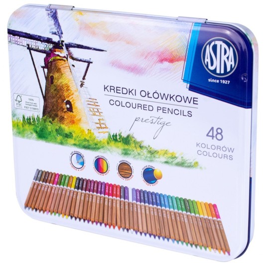 KREDKI Z DREW. CEDROWEGO ASTRA PRESTIGE 48KOL 5128 -zdjęcie numer 1